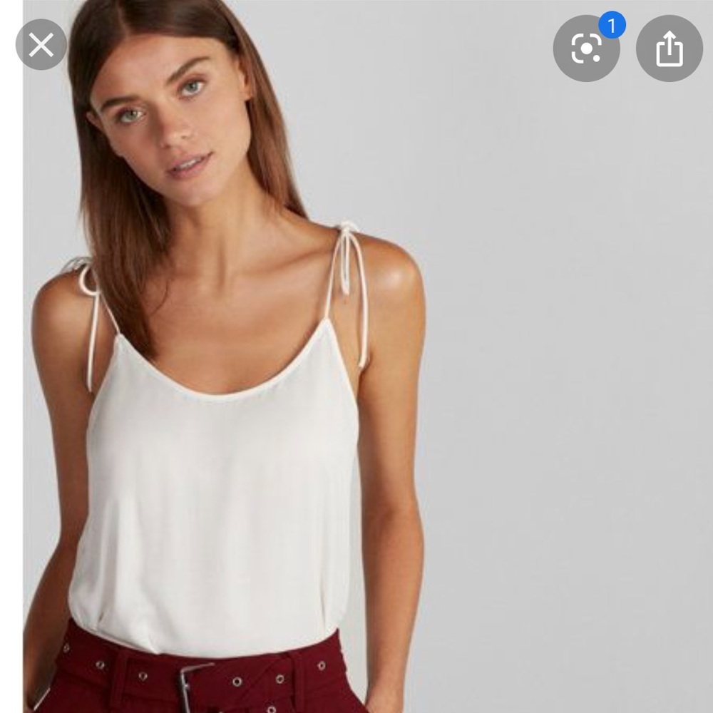 NWOT Express Tie Shoulder Cami